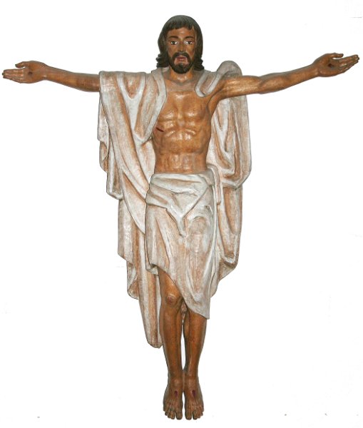 08-IMG_10477 (2).jpg - Imagen de Cristo resucitado, tallado por Alfonso Delicado Gallego en los talleres de Arte Granda.